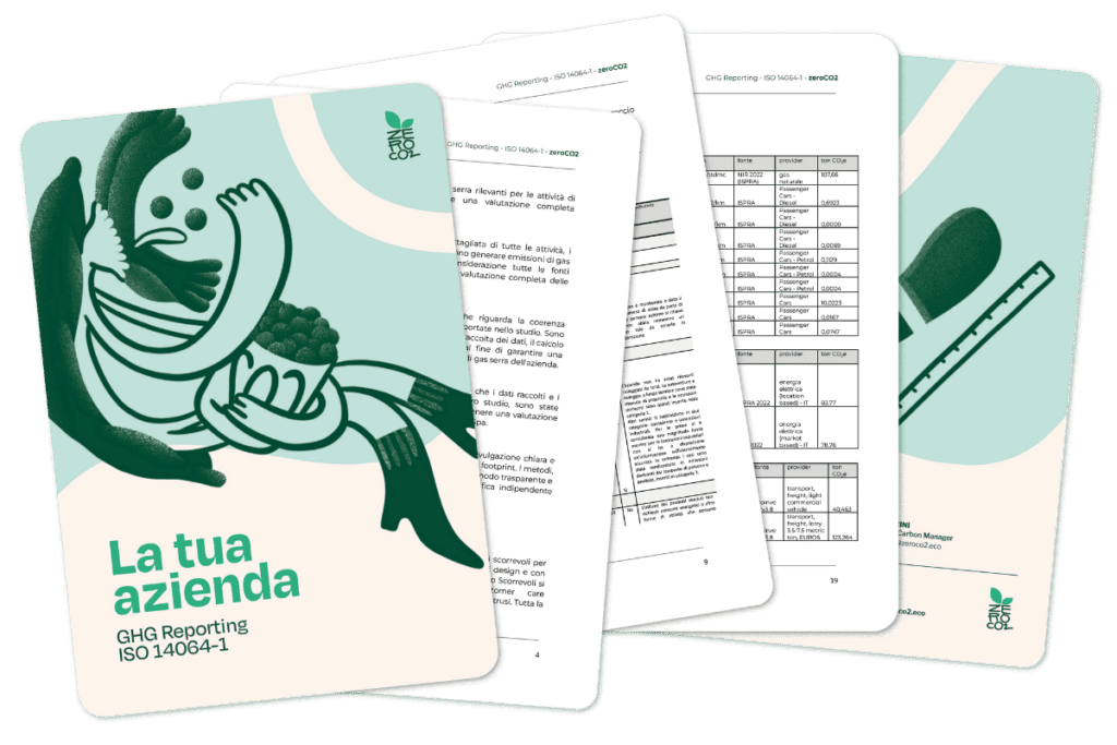 Report Carbon Footprint e LCA zeroCO2