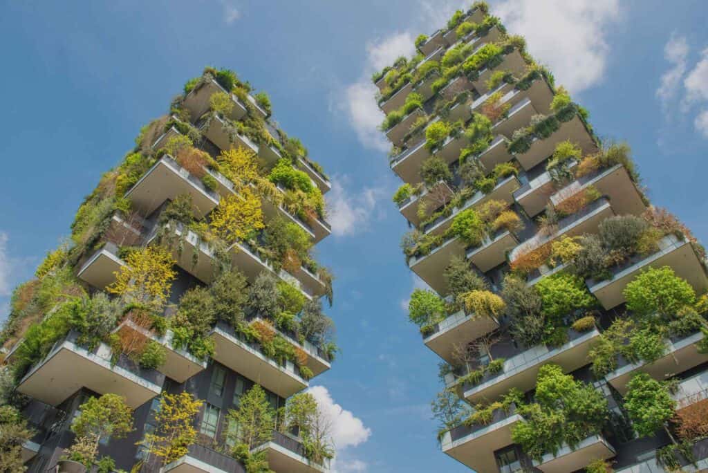 Riforestazione urbana verticale di Milano Boeri Architetti