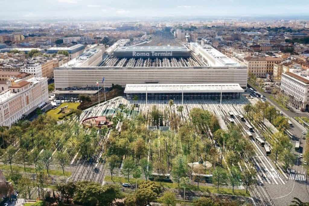 Progetto riqualificazione piazzale Roma Termini