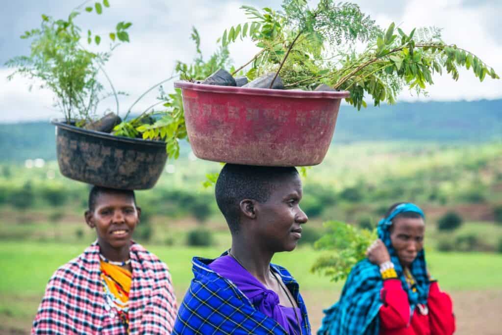 Comunità di donne maasai