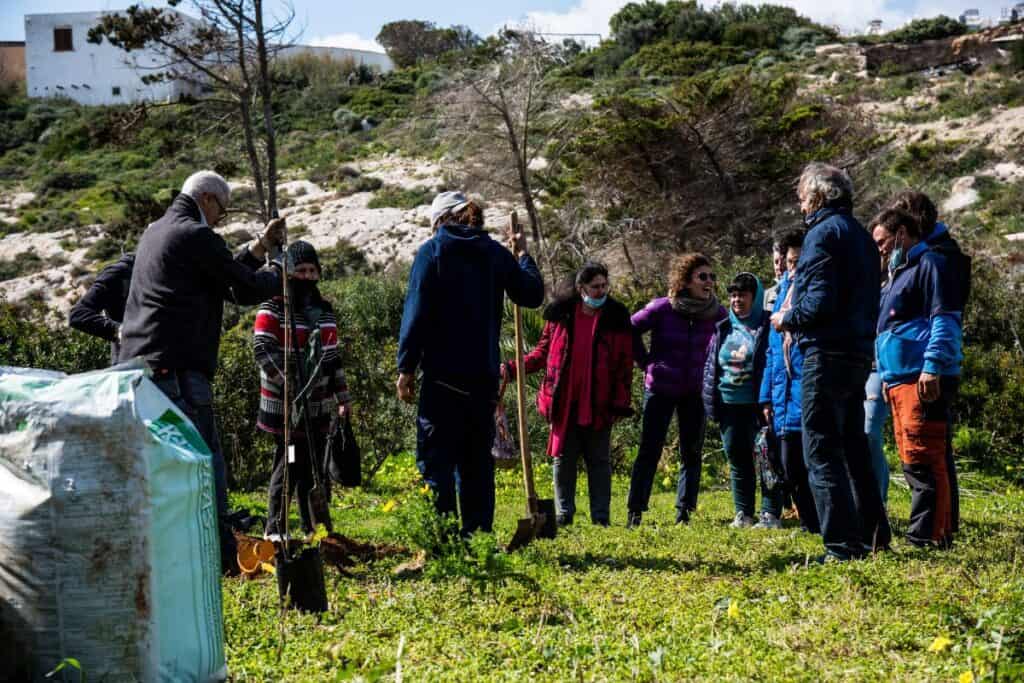team building nella natura