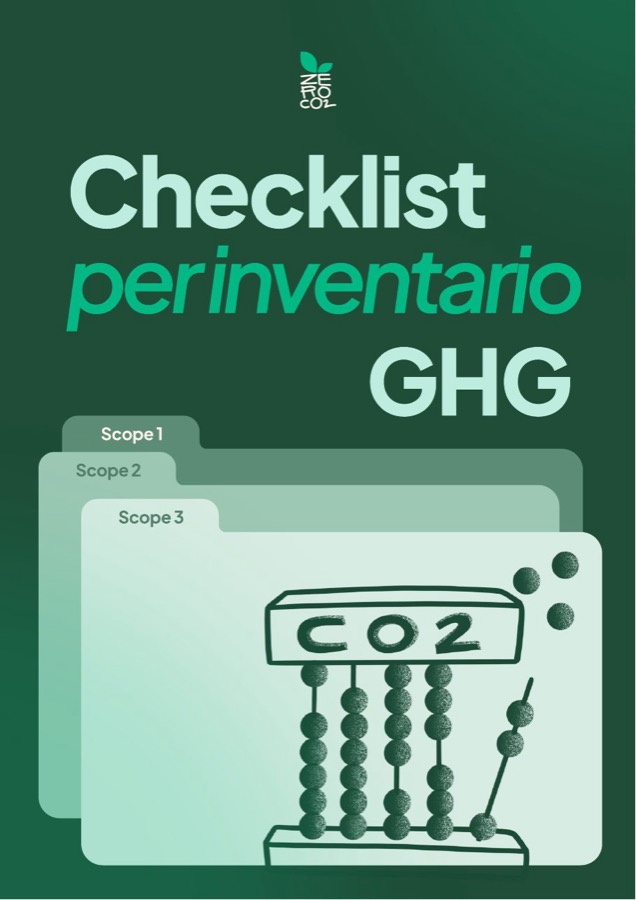 Copertina di «Checklist per l’inventario GHG»