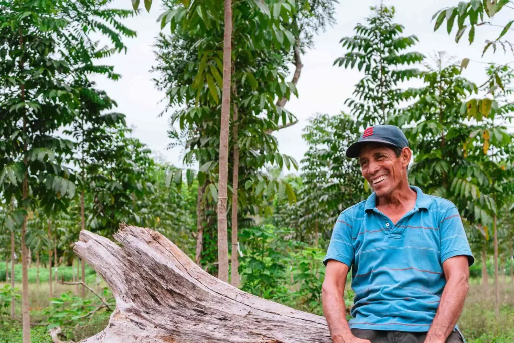 Contadino progetti Guatemala